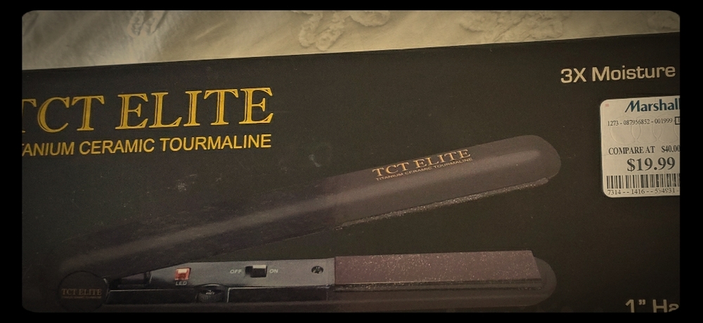 Titanium Ceramic Tourmaline Flat iron